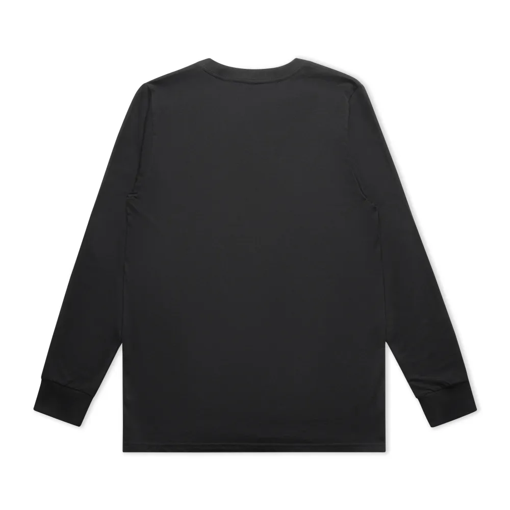 Лонгслив КЛАССИК, Цвет: Черный, Размер: XS, изображение 2