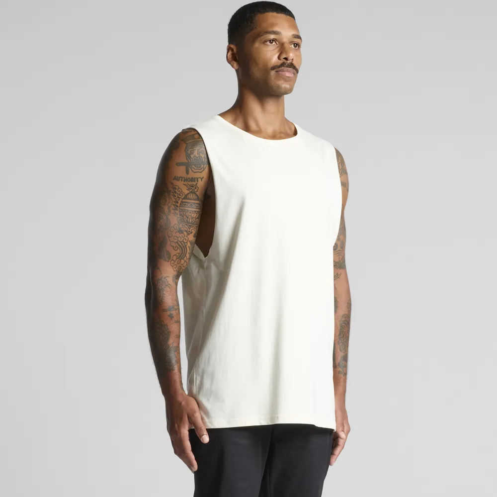 Майка мужская без рукавов БРИЗ, Цвет: Экрю, Размер: XS, изображение 2