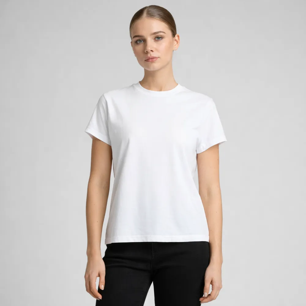 Футболка классическая БРИЗ, Цвет: Белый, Размер: XS, изображение 5