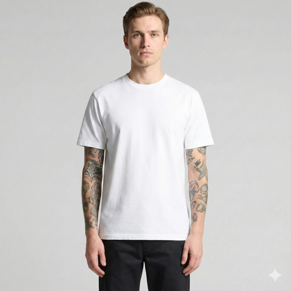 Футболка мужская классическая DAILY, Цвет: Белый, Размер: S