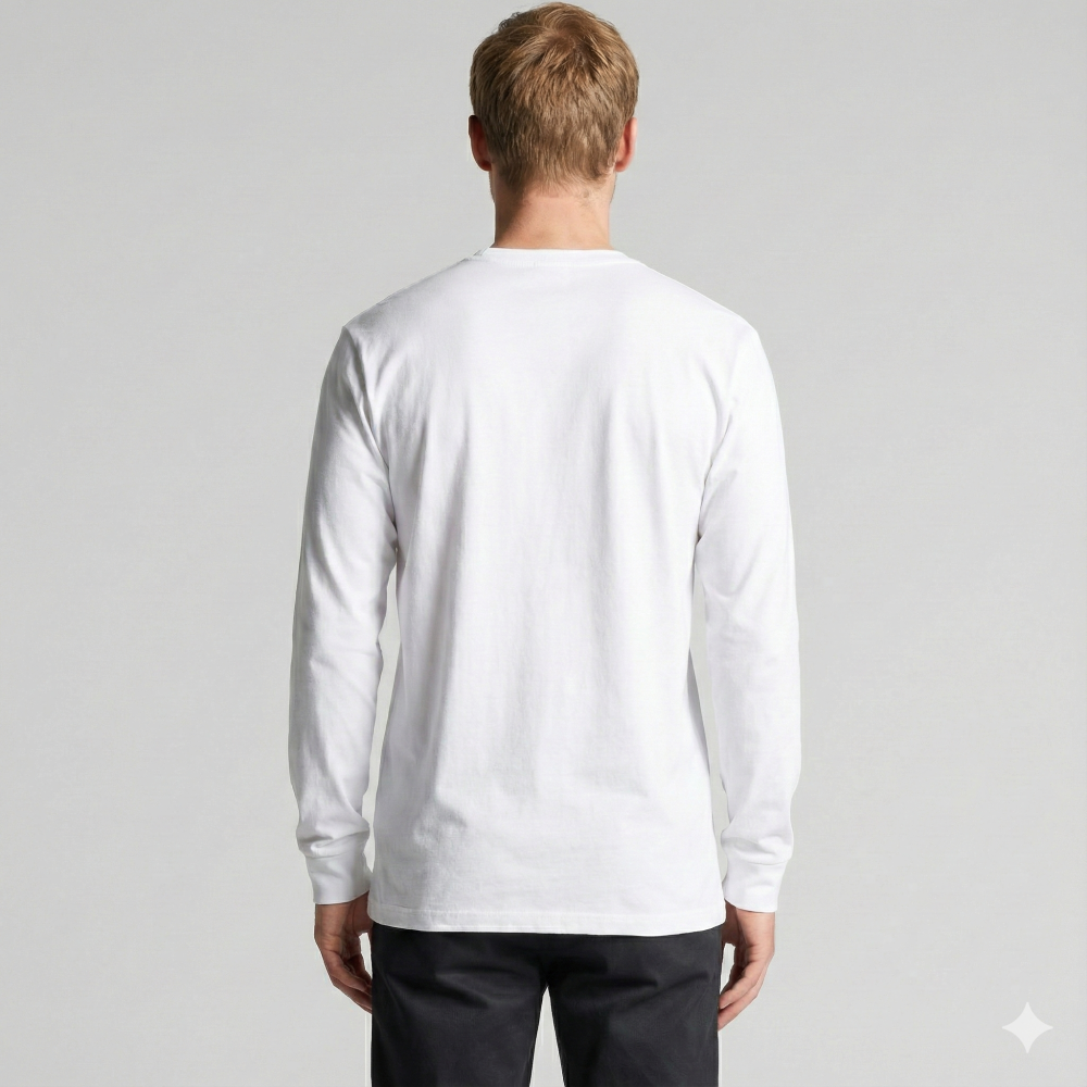 Лонгслив мужской DAILY, Цвет: Белый, Размер: XS, изображение 4