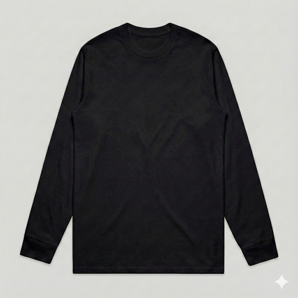 Лонгслив мужской DAILY, Цвет: Черный, Размер: S, изображение 6