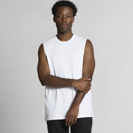 Майка мужская без рукавов DAILY, Цвет: Белый, Размер: XS, изображение 5