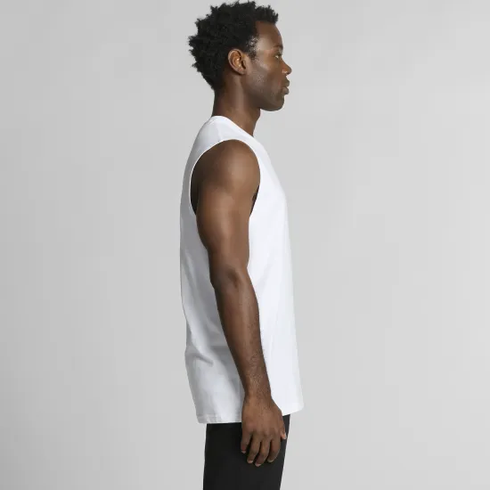 Майка мужская без рукавов DAILY, Цвет: Белый, Размер: XS, изображение 3