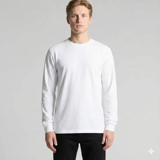 Лонгслив мужской DAILY, Цвет: Белый, Размер: XS