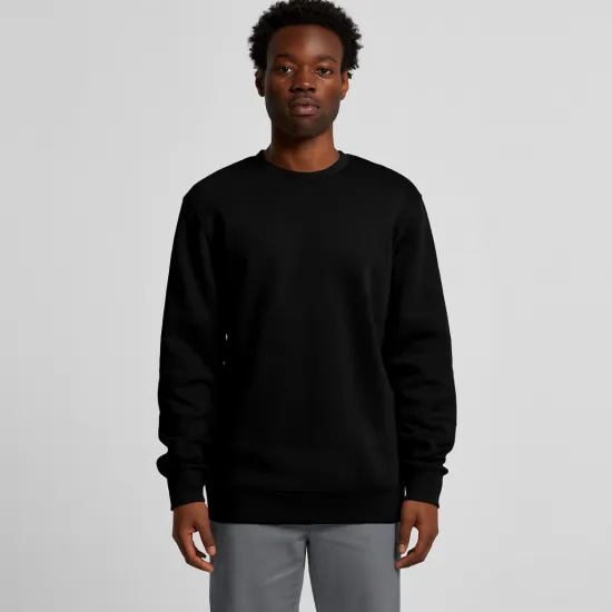 Свитшот мужской ESSENTIAL петля, Цвет: Черный, Размер: S, изображение 5